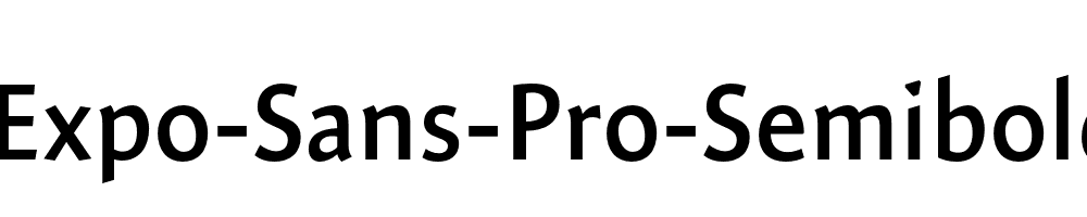 Expo-Sans-Pro-Semibold