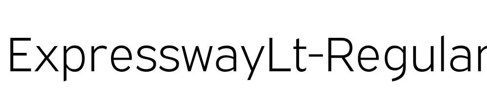 ExpresswayLt-Regular