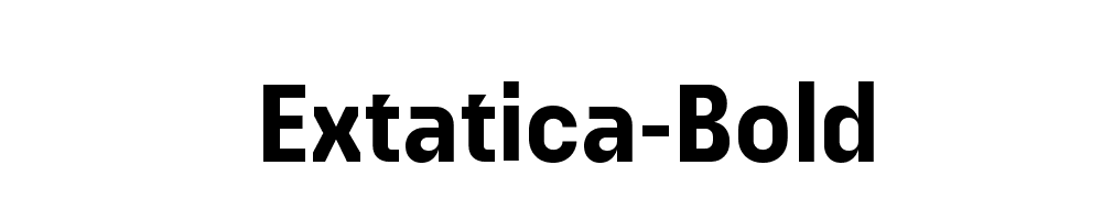 Extatica-Bold