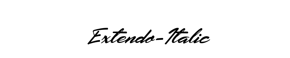 Extendo-Italic