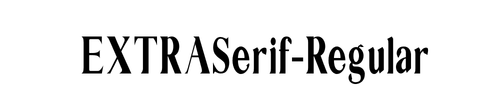 EXTRASerif-Regular