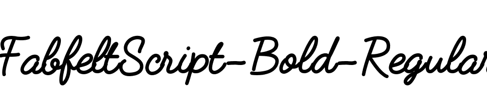 FabfeltScript-Bold-Regular