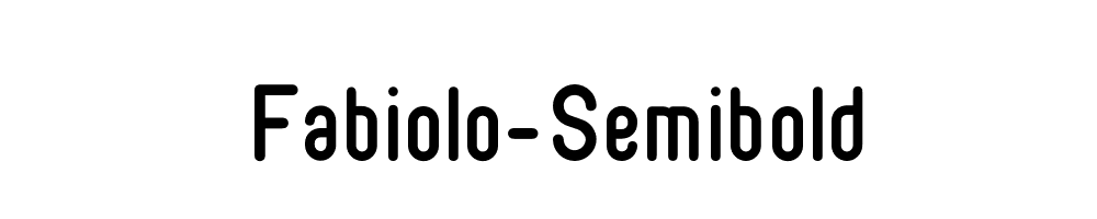 Fabiolo-Semibold