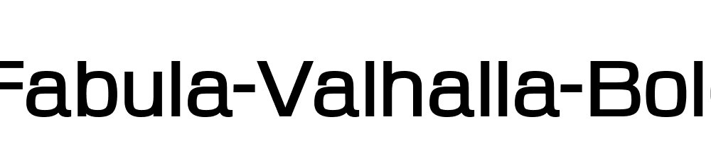 Fabula Valhalla Bold