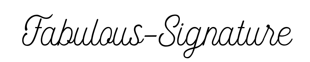 Fabulous-Signature