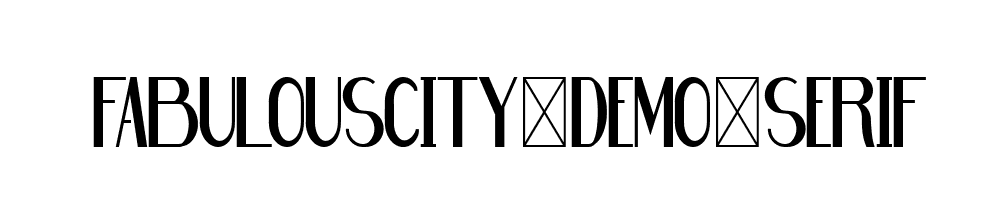 Fabulouscity-Demo-Serif