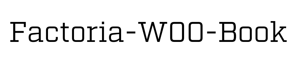 Factoria-W00-Book