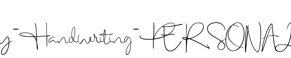 Factually-Handwriting-PERSONAL-Regular