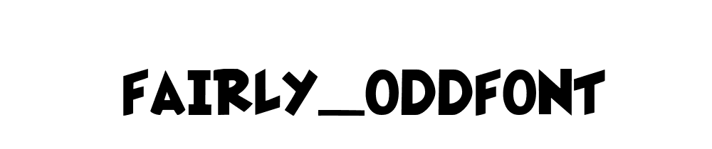 Fairly_oddfont