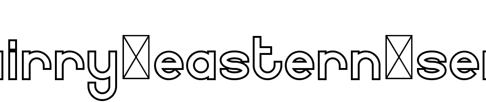 Fairry_eastern_serif