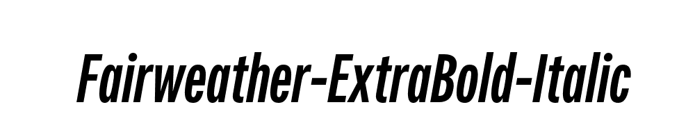 Fairweather-ExtraBold-Italic