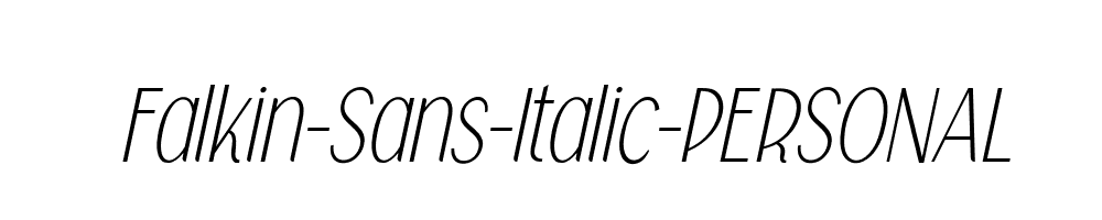 Falkin-Sans-Italic-PERSONAL