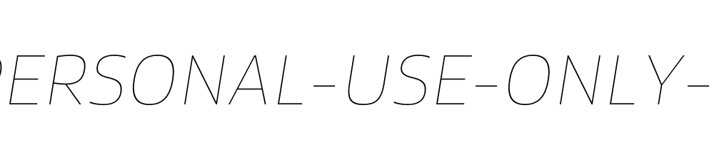 Famiar-PERSONAL-USE-ONLY-Thin-Italic