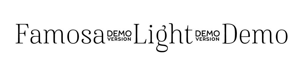 Famosa-Light-Demo