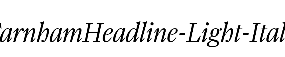 FarnhamHeadline-Light-Italic