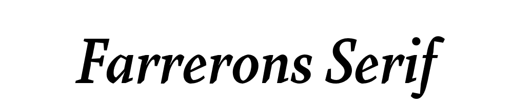 Farrerons Serif