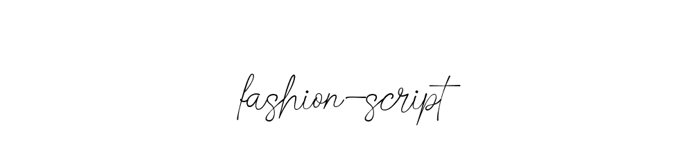 Fashion Script