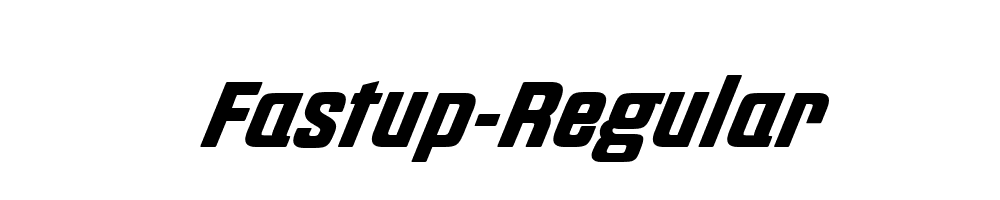 Fastup-Regular