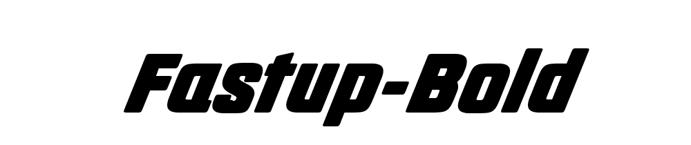 Fastup Bold