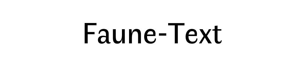 Faune-Text