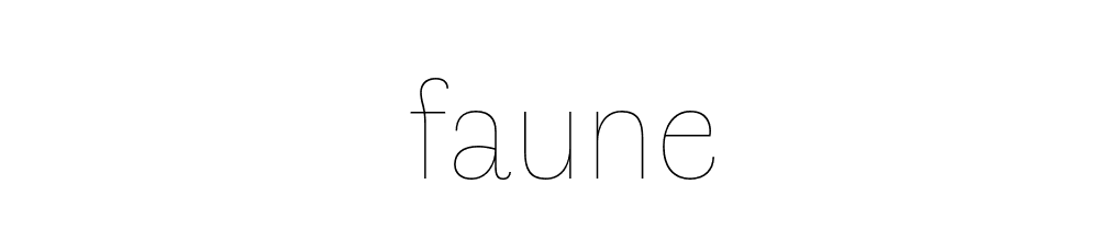 Faune