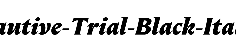 Fautive-Trial-Black-Italic