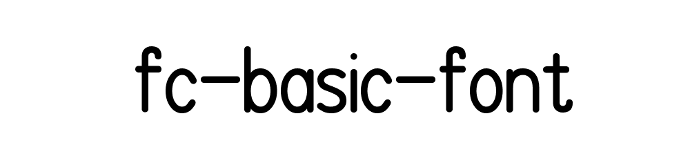 Fc Basic Font