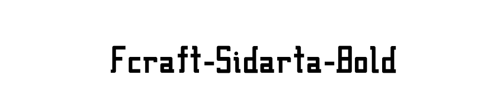 Fcraft-Sidarta-Bold