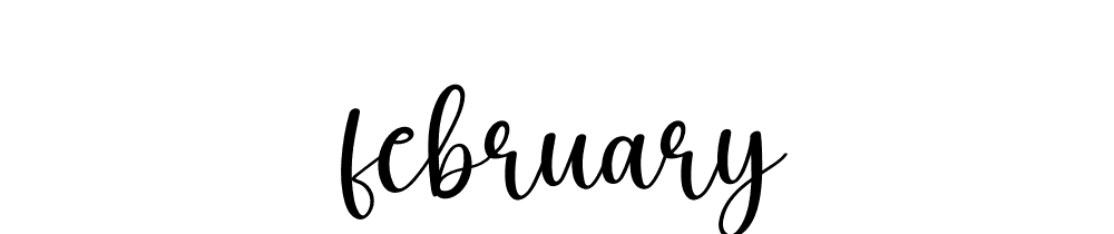 February