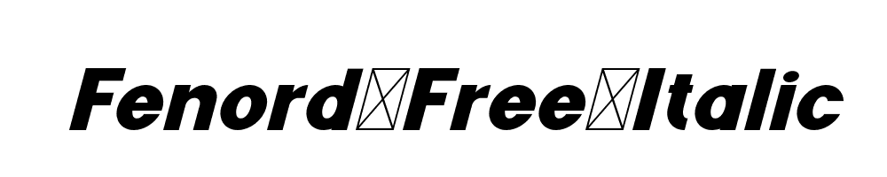 Fenord-Free-Italic