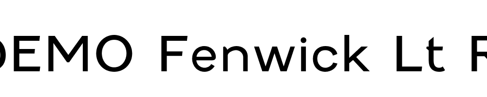 FSP DEMO Fenwick Lt Regular