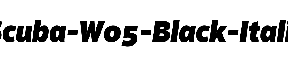 Scuba-W05-Black-Italic