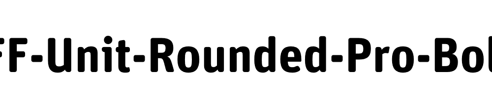 FF-Unit-Rounded-Pro-Bold