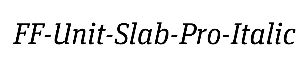 FF-Unit-Slab-Pro-Italic