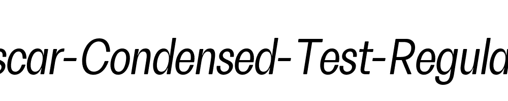 FH-Oscar-Condensed-Test-Regular-Italic