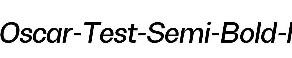 FH-Oscar-Test-Semi-Bold-Italic