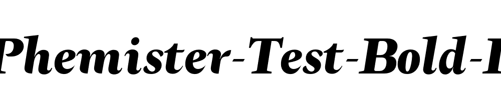 FH-Phemister-Test-Bold-Italic