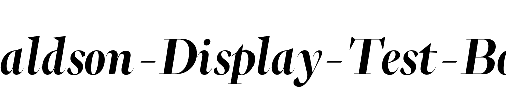 FH-Ronaldson-Display-Test-Bold-Italic