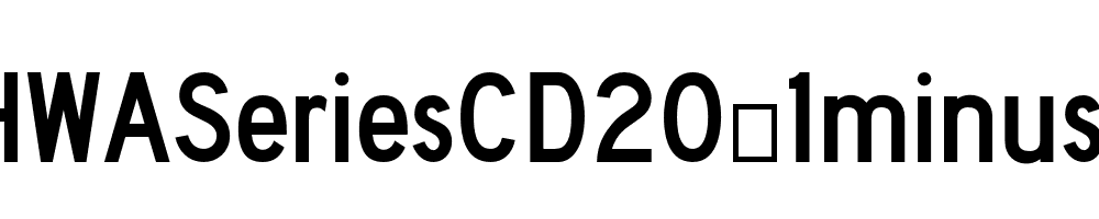 FHWASeriesCD2021minus20