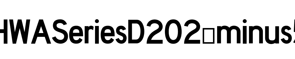 FHWASeriesD2020minus50