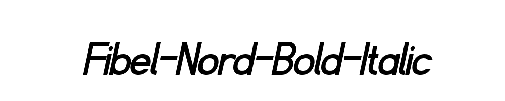 Fibel-Nord-Bold-Italic