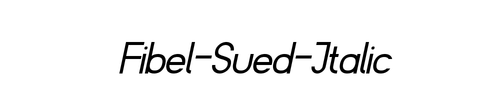 Fibel-Sued-Italic