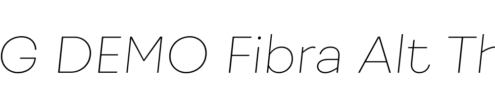  DEMO Fibra Alt Thin It Regular