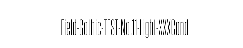 Field-Gothic-TEST-No.11-Light-XXXCond