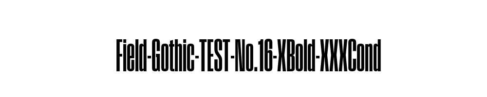 Field-Gothic-TEST-No.16-XBold-XXXCond