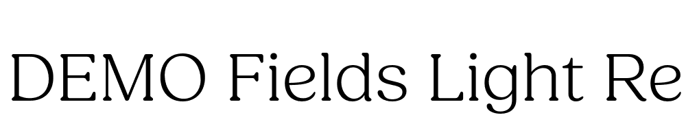 FSP DEMO Fields Light Regular