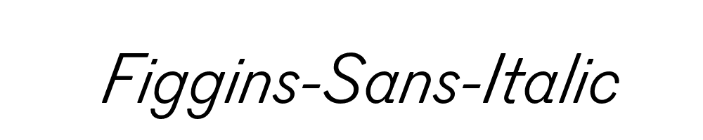 Figgins-Sans-Italic