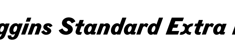  DEMO Figgins Standard Extra Bold Italic