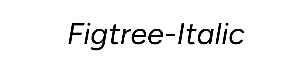 Figtree-Italic