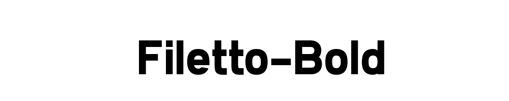 Filetto-Bold